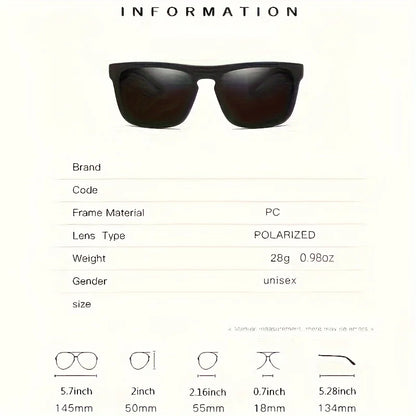 Sunglasses Polarized Square Frame Summer Travel 2026 Anti Glare Sun Shades For Driving Fishing 2 Pack