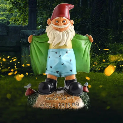 Gnome Garden Statue Outdoor Figurine Whimsical Garden Decor Summer 2026 Unique Backyard Decor