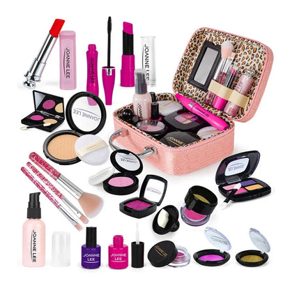 Princess Makeup Play Kit for Girls - Educational Pretend Play Cosmetic Toy, Safe & Sturdy