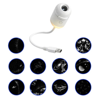 Galaxy Star Projector Night Light 2-in-1 Mood Lamp With Flexible Brightness Viral Fall 2026 Gift