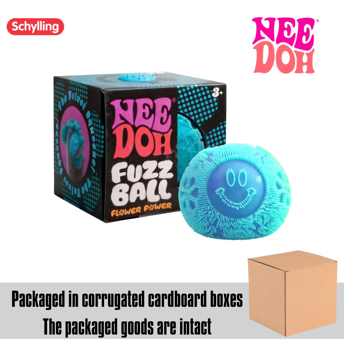 Ball Fuzz Stress Toy Desktop Ornament Blind Box Series TikTok Viral Fall 2026 Stress Relief