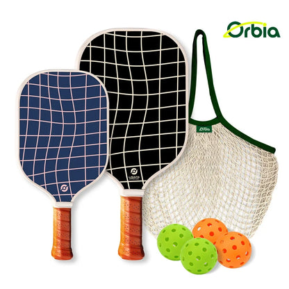 Variant image for Pickleball Paddle Set for Family, Durable Glass Fiber with 13mm PP Core, Lightweight Outdoor Pickleball Equipment-2