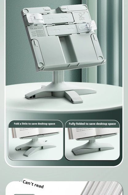 Reading Book Stand Flexible Rotating Tablet Holder