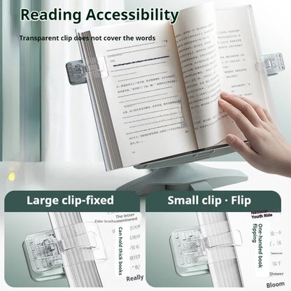 Reading Book Stand Flexible Rotating Tablet Holder