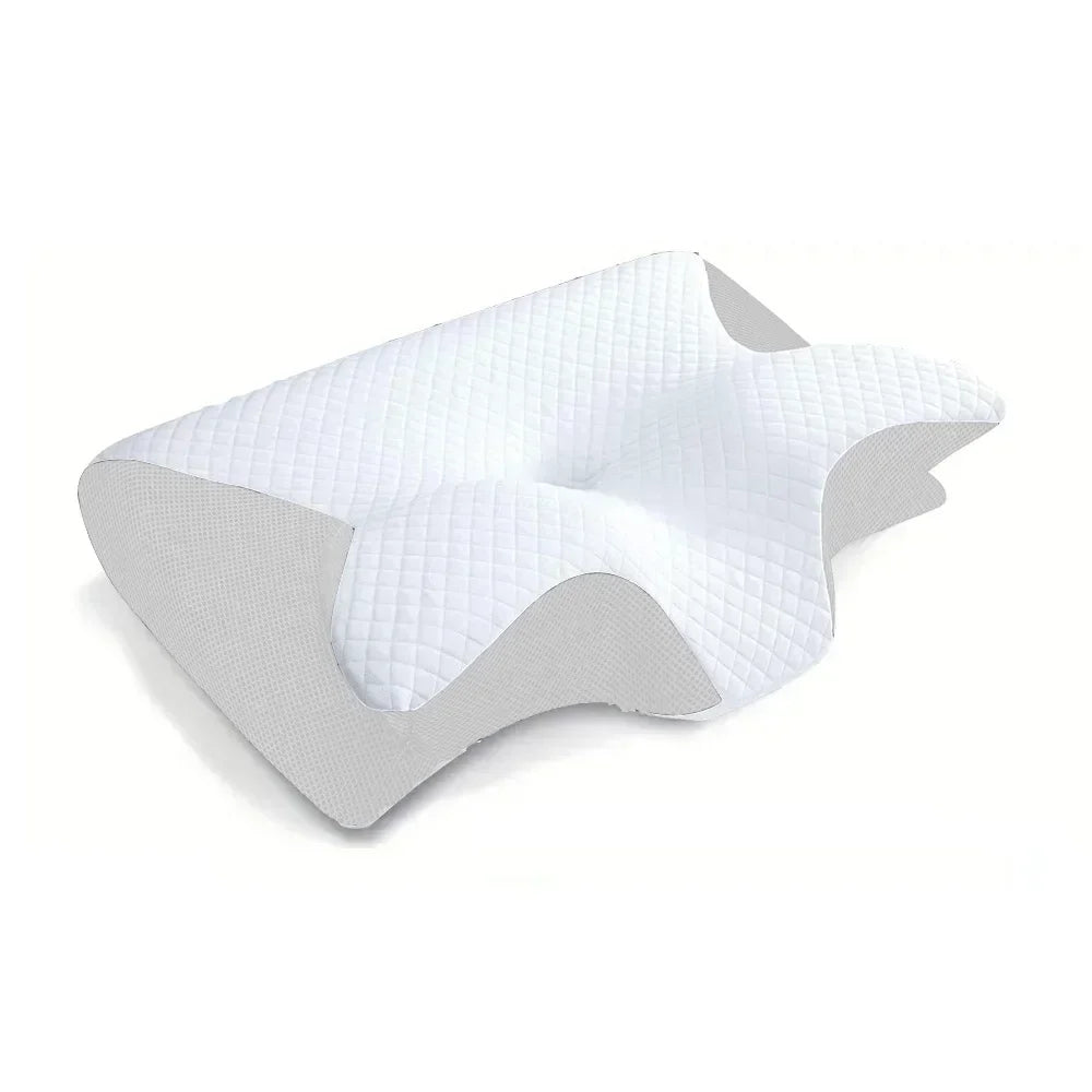 Foam Memory Cervical Neck Pillow Orthopedic Slow Rebound Support for Sleep & Relaxation
