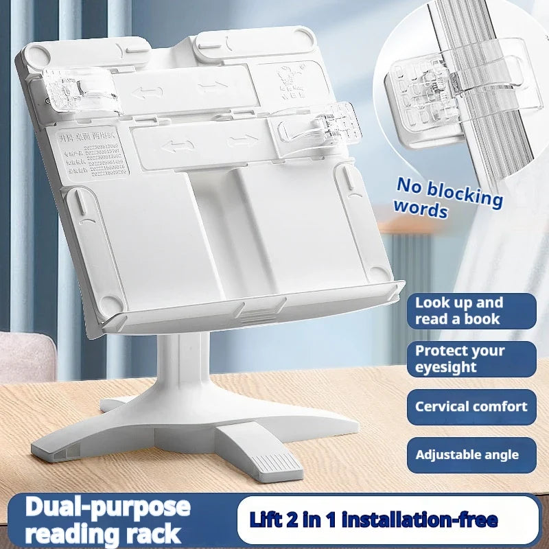 Reading Book Stand Flexible Rotating Tablet Holder