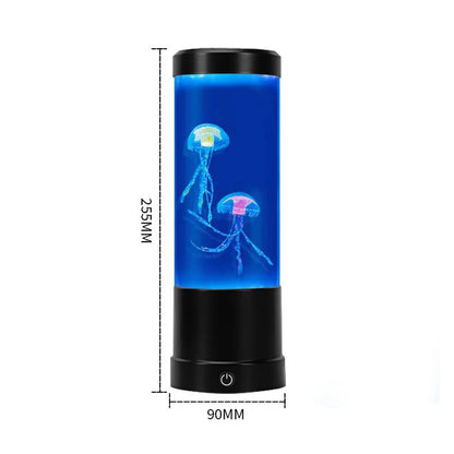 Lamp Jellyfish USB And Battery Table Night Light Kids Bedroom Decor Back To School 2025 Soothing Ambience