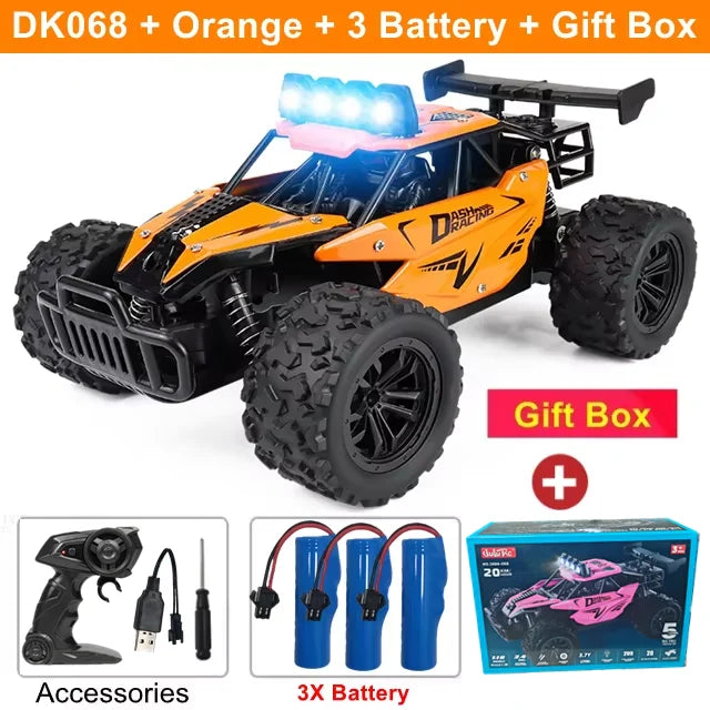 Control Remote Car Drift 1:16 Off Road Alloy Truck 2.4G Radio LED Lights High Speed Fall 2025 Gift For Kids