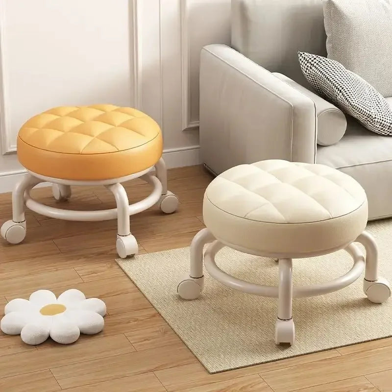 Child Rolling Stool Multi Functional Shoe Changing Seat