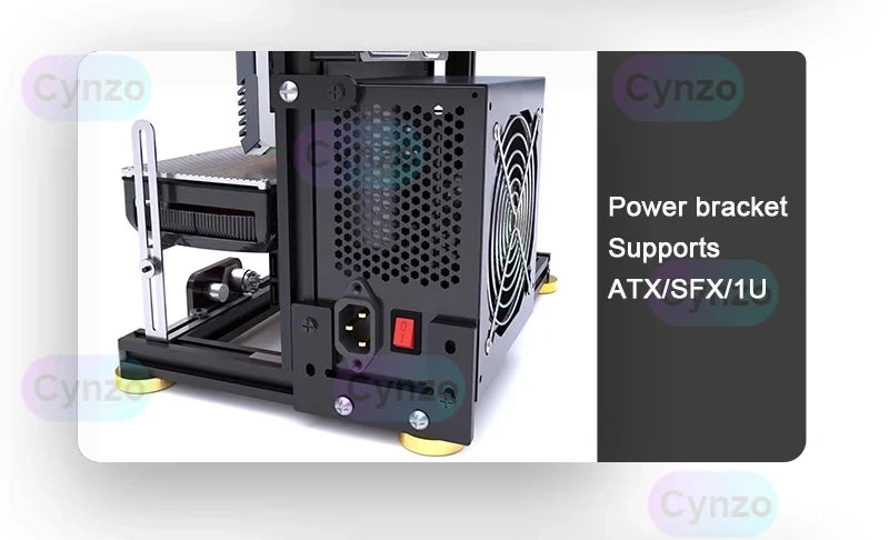Frame Open ATX PC Case Rack Modular Water Air Cooling