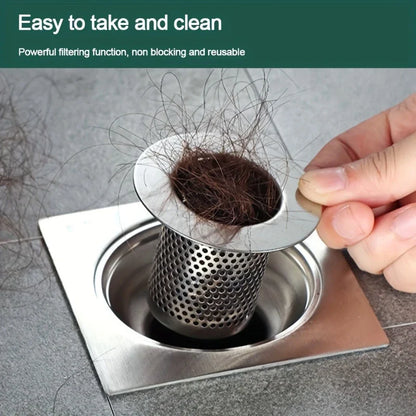 Drain Filter Sink And Shower Drain Catcher Fall 2026 Kitchen And Bathroom Protection Simple Install Hair Debris Block