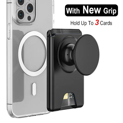 Magnetic2026 Edition Wallet With Expanding Grip For Phones Universal Card Holder Case Anti Scratch And Dustproof Back To School