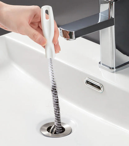 Drain Cleaner Brush Flexible Hair Clog Remover Bathroom Sink Device Spring Cleaning 2026 Eco Friendly