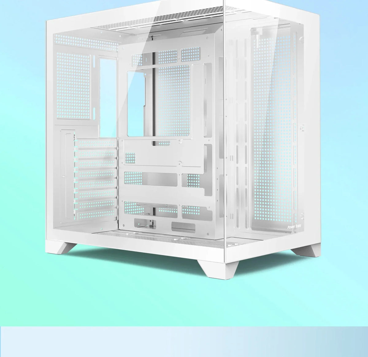PC Gaming Case Dreamland Pro ATX Dual Glass 360mm Chassis