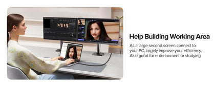 23.8 Inch 100Hz Travel-Friendly IPS Monitor With Eye Maintenance Stand
