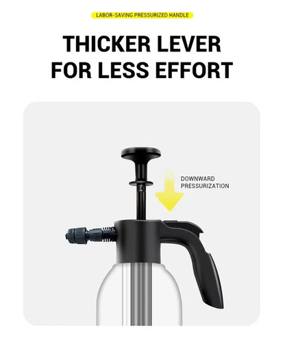 Car Wash Foam Sprayer Bottle Hand-Operated Air Pressure Gun