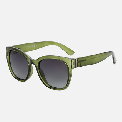 Cat Eye Oversized Sunglasses - Thick Butterfly Frame, UV400 Protection, Trendy Shade