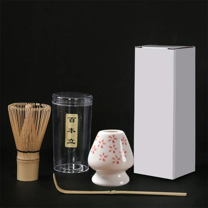 Matcha Bamboo Tea Kit 3Pc Japanese Tea Tools Eco Friendly