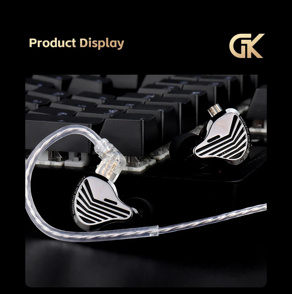 Dynamic Earphones Driver HiFi Earbuds With Detachable Cable For DJ Use Summer 2026 Trend