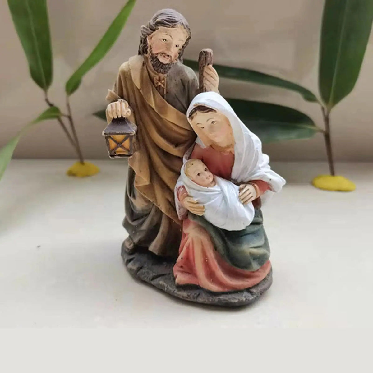 Scene Nativity Figures Resin Holy Family Statue Christmas Decor Gift Idea 2025 Keepsake
