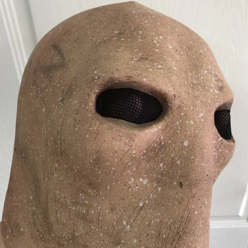 Mask Slenderman Latex Faceless Horror Halloween Costume