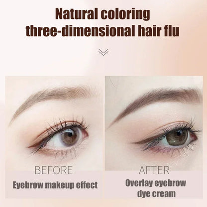 Eyebrow Tint Cream - Water-Resistant, Long-Lasting Organic Look, TikTok Viral Fall 2026 Gift Idea