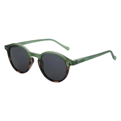 Retro Sunglasses Compact Round Frame UV400 Men Women Vintage Goggles Shade