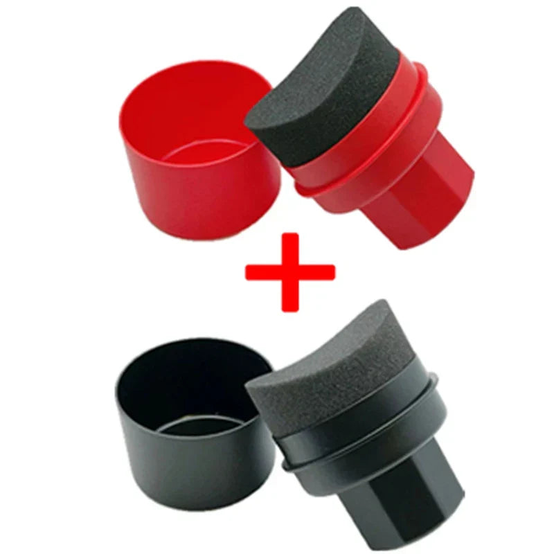 Wheel Car Polishing Sponge Brush Curved Tire Cleaner Contour Dressing Applicator 2 Pack Fall 2025 Gift