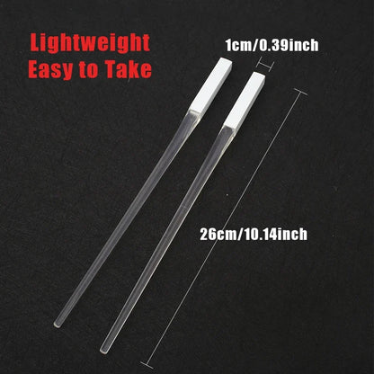 Luminous LED Lightsaber Chopsticks - Light Up Star Wars Party Tableware, Fun Kitchenware for Kids