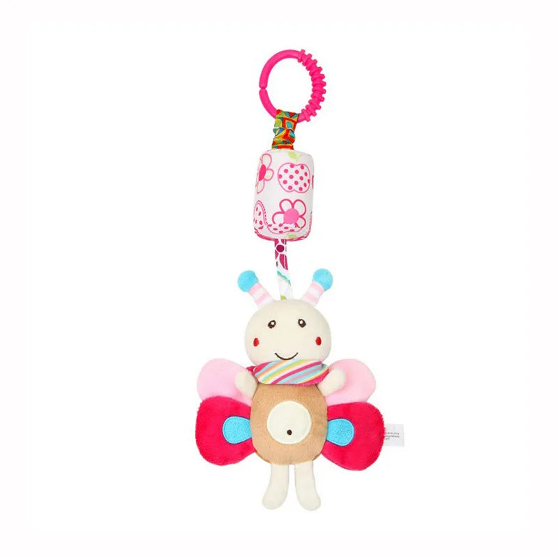 Rattle Baby Hanging Plush Toy Newborn Sensory Toys Gift