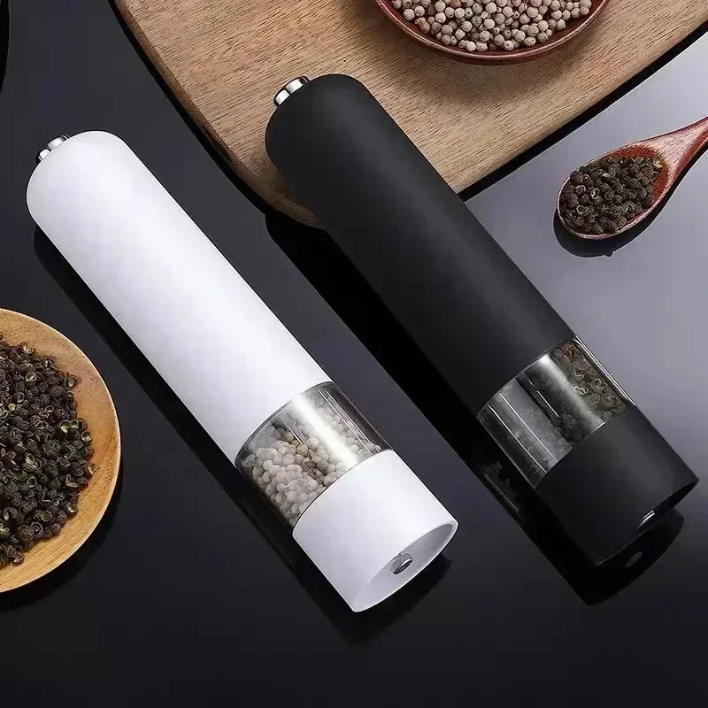 Motor-Driven Salt Pepper Grinder With LED Flexible Coarseness