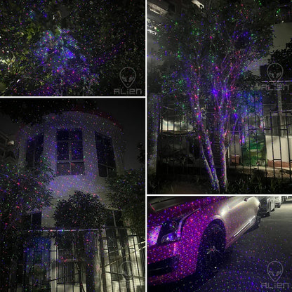 Christmas Laser Light Projector Water-Resistant Outdoor Garden