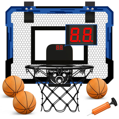 Basketball Hoop For Kids Wall Mounted Mini Backboard Kit Indoor Outdoor Play Back To School 2026 Gift