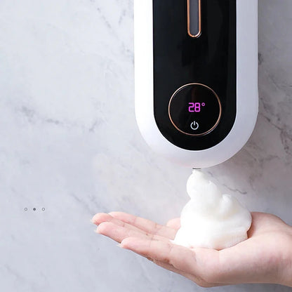 450ML Toilet Automatic Foam Soap Dispenser - Touchless Wall Mounted Hand Wash Accessories for Kitchen and Bathroom