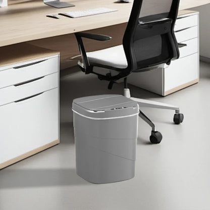 Touchless Sensor Trash Can Battery Powered Hygienic Household