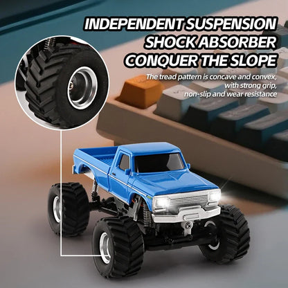 Car RC 1/36 4WD Off-Road Vehicle Light System RTR Hobby Model Fall 2025 Gift Idea