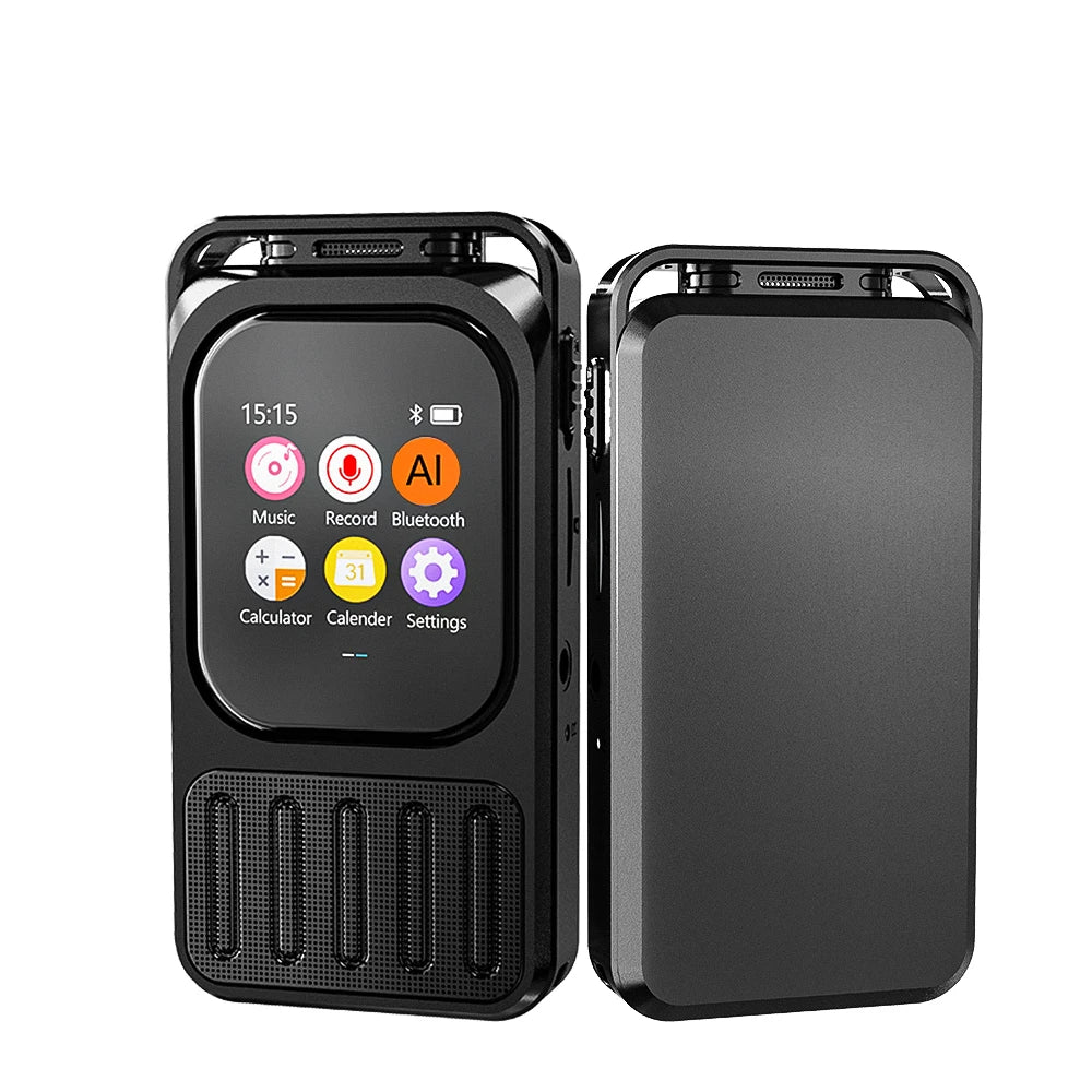 Voice AI Recorder Bluetooth Touchscreen 79H Battery 1200mAh