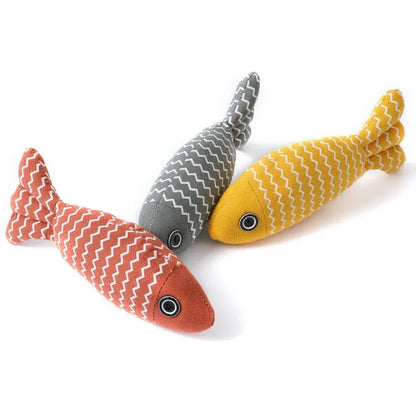 Plush Catnip Toy for Kittens and Puppies - Teeth Grinding Pillow, Cute Pet Accessories
