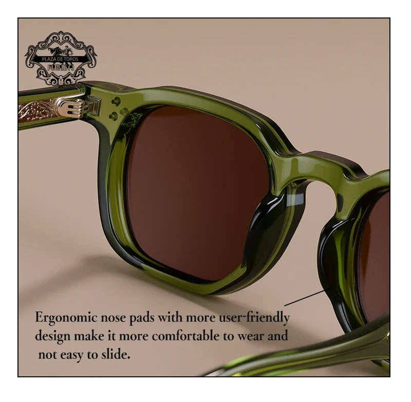 TR90 Sunglasses Frame Retro Rivets Style Unisex Polarized UV400 Summer 2026 Gift Idea