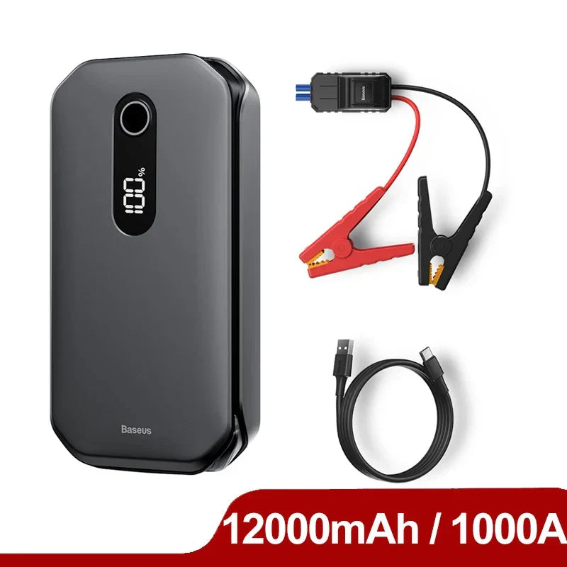 Car Jump Starter 800A Travel-Friendly Power Bank For Auto Emergency Booster, Fall 2025 Road Trip Ready