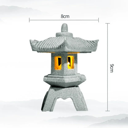 Lantern Pagoda Garden Statue Zen Yard Light Miniature Lamp for Micro Landscape Decor Fall 2026 Trend