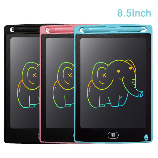 LCD 8.5-inch Drawing Tablet for Kids - Colorful Sketchpad and Handwriting Board, Magic Graffiti Pad Gift