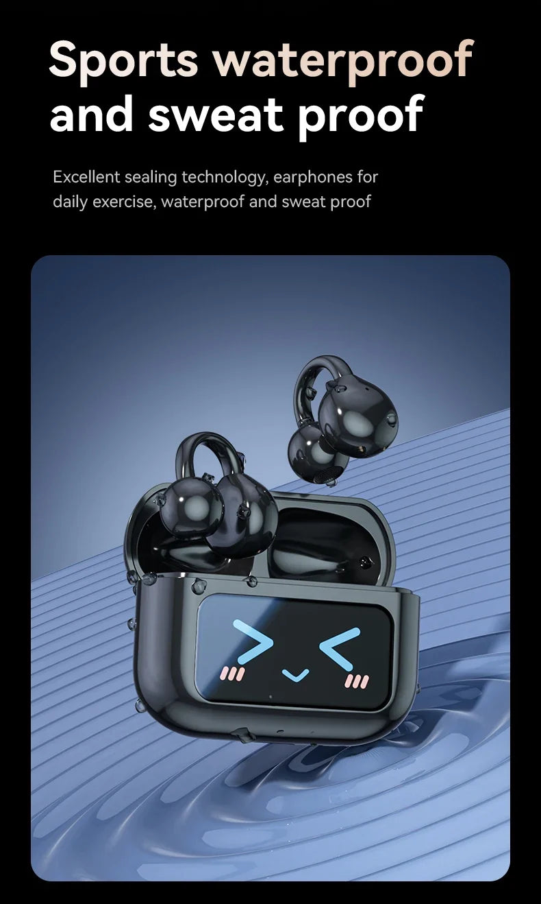 Cordless Translator Earbuds Touch Screen Case 144 Languages