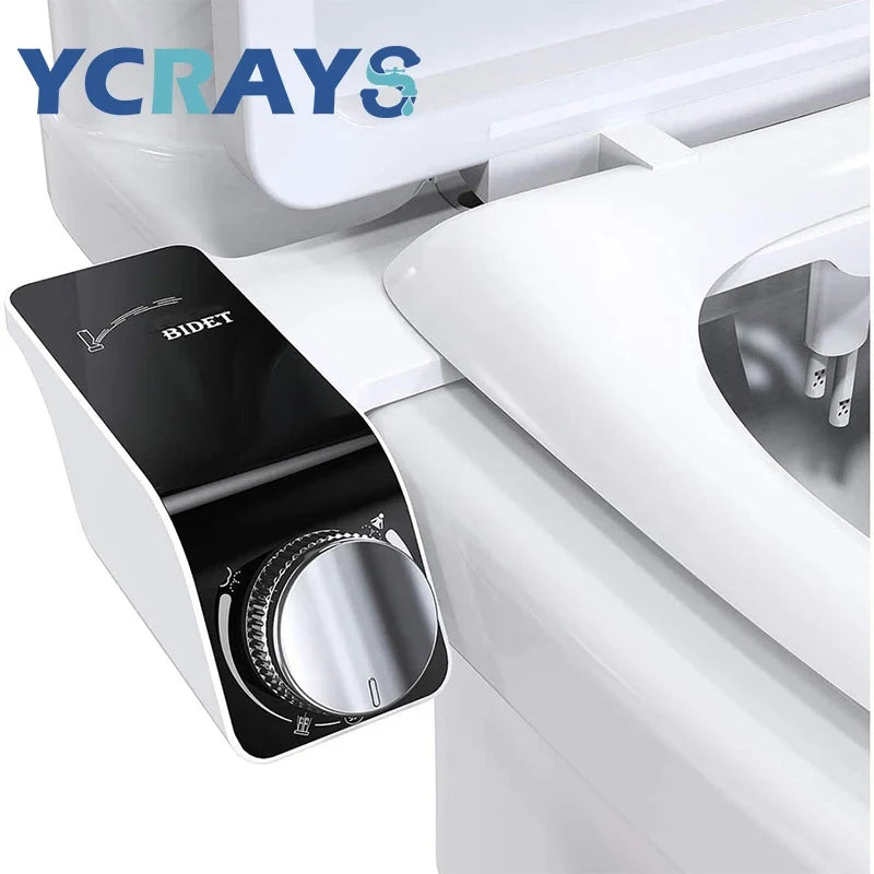 Bidet Toilet Seat Attachment Dual Nozzle Self Cleaning Non Motor-Driven Fall 2026 Household Upgrade