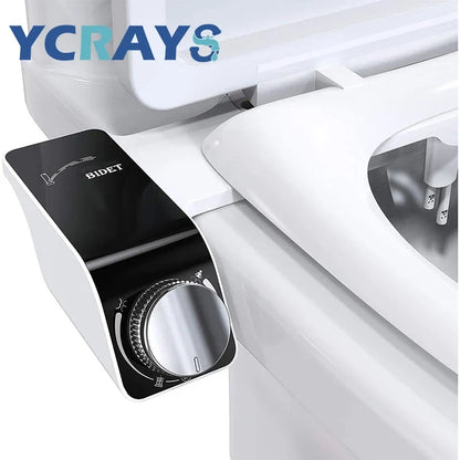 Bidet Toilet Seat Attachment Dual Nozzle Self Cleaning Non Motor-Driven Fall 2026 Household Upgrade