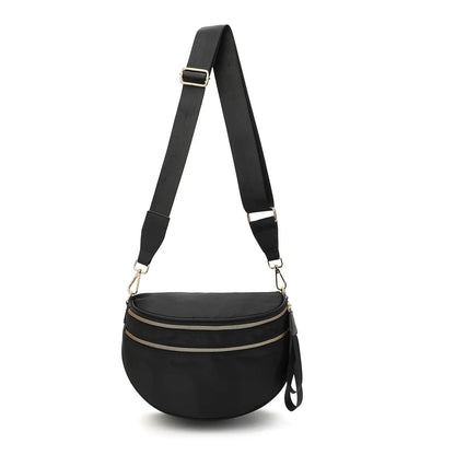 large capacity bum bag, adjustable crossbody mommy travel bag – Casual women's checkered fanny pack