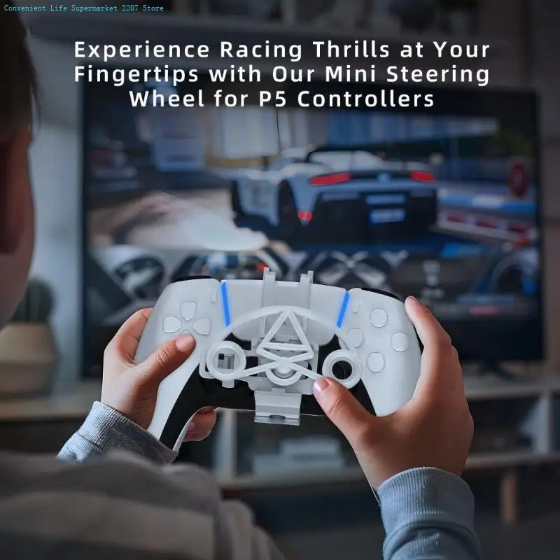 PS5 Controller Steering Wheel Attachment Gaming Accessory Fall 2026 Trend Boosts Grip and Accurate