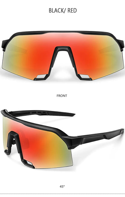 UV400 polycarbonate lenses, cycling, running, fishing – Light unisex sports sunglasses