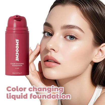 Self-Adjusting Shade Cream Flawless Coverage TikTok Viral 2026 – Color Changing Foundation 30ml