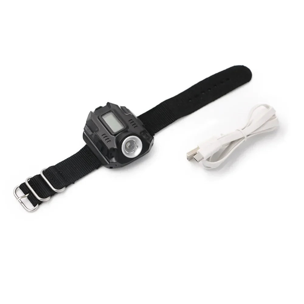 Travel-Friendly Wrist Light USB Battery-Powered Tactical LED Handsfree